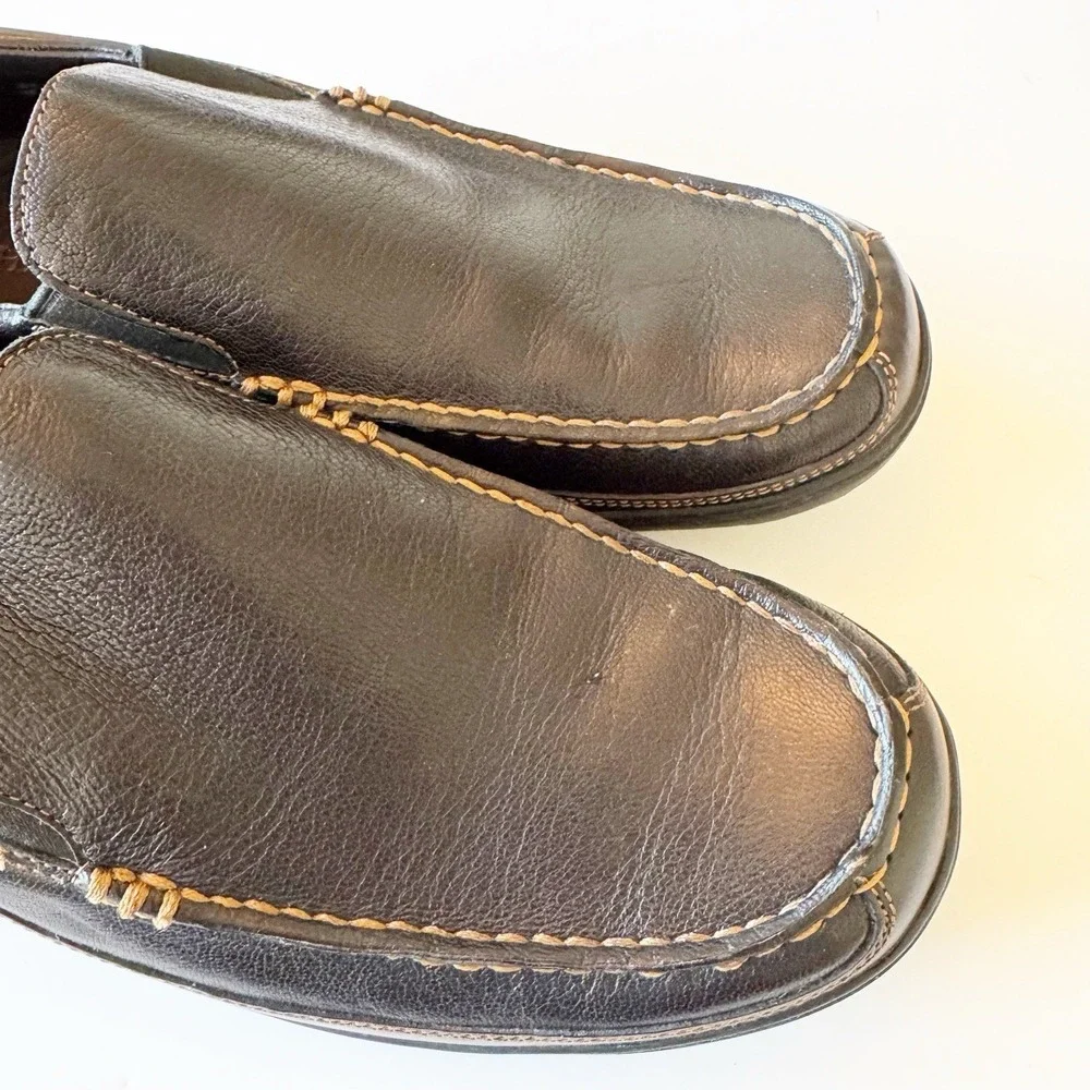 Cole Haan Tucker Venetian Slip On Loafer Black Leather Men's Size 10 Driving Moc